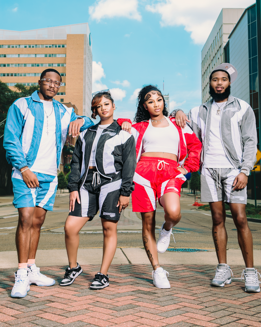 Neighborhood Hero Windbreaker Set.