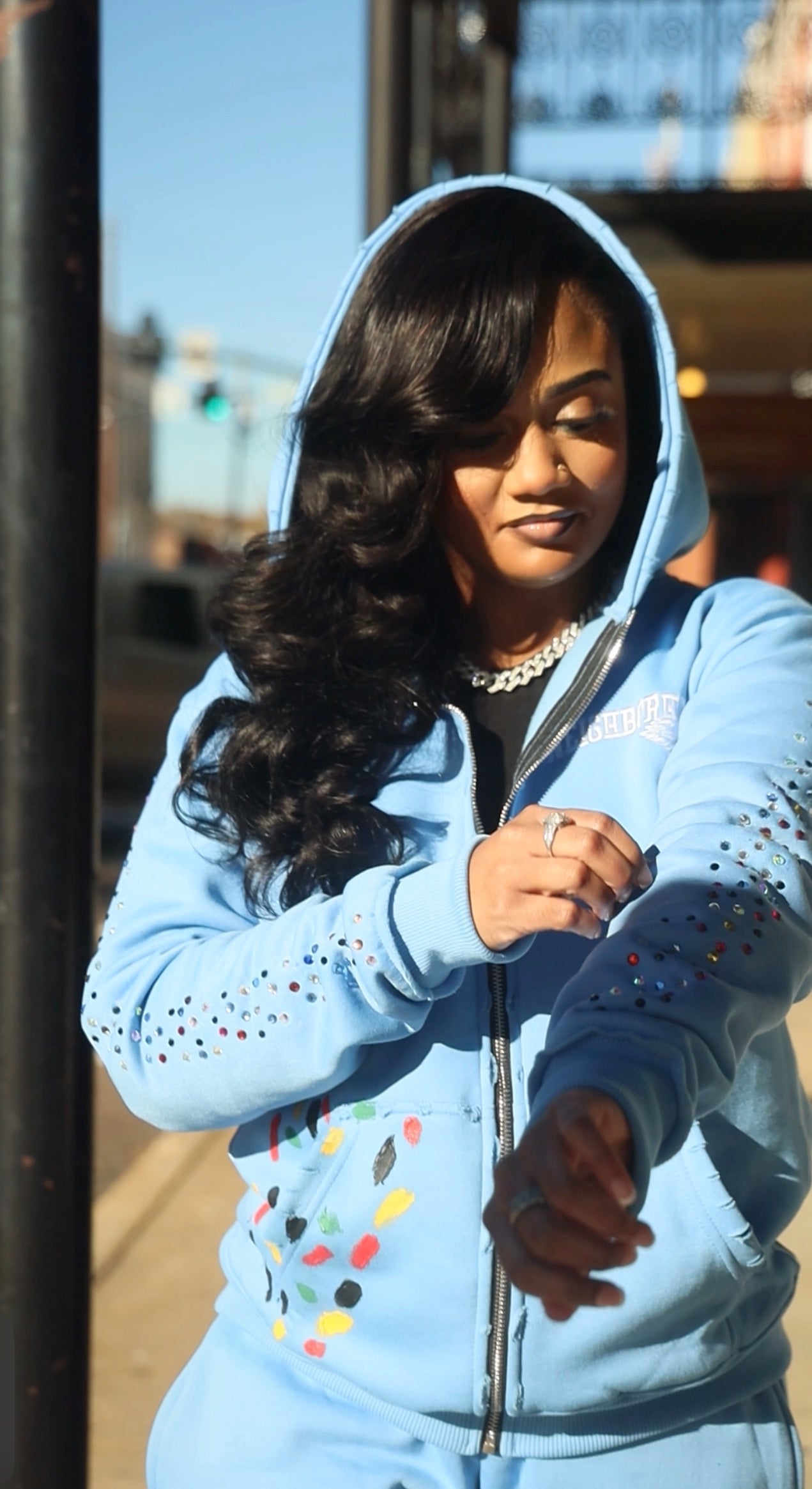 Gallery Artifact Distressed Rhinestone Set