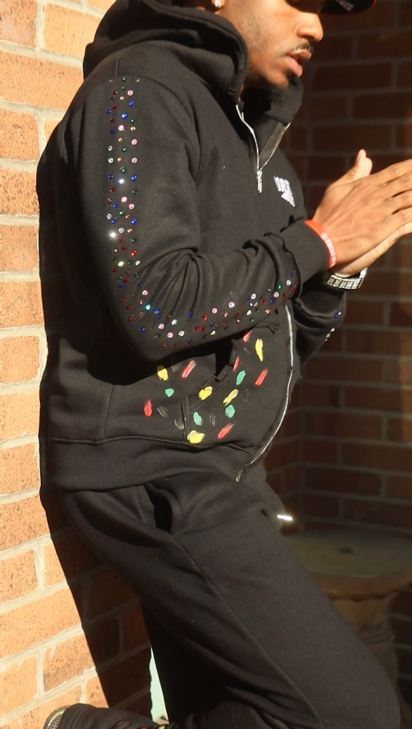 Gallery Artifact Distressed Rhinestone Set